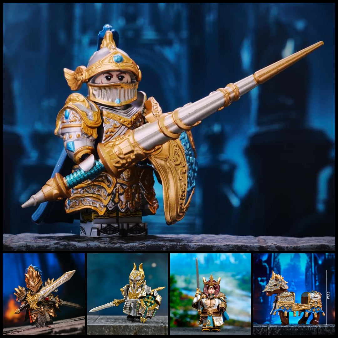 Middle Ages Knights of the Round Table Figure Building Blocks