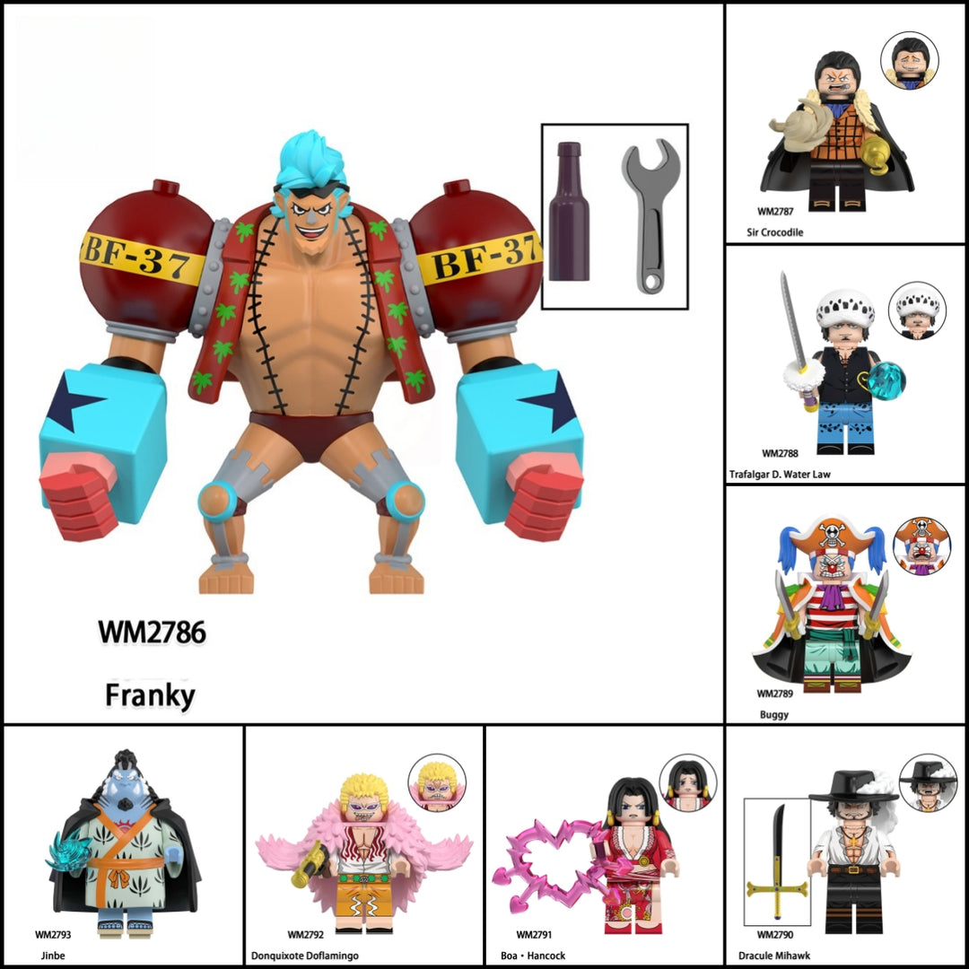 2025 New One Piece Figure Building Blocks