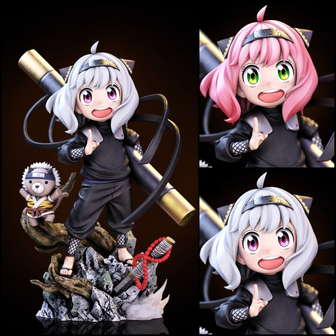 Spy x Family Anya Forger Cos Hiruzan Cute Statue