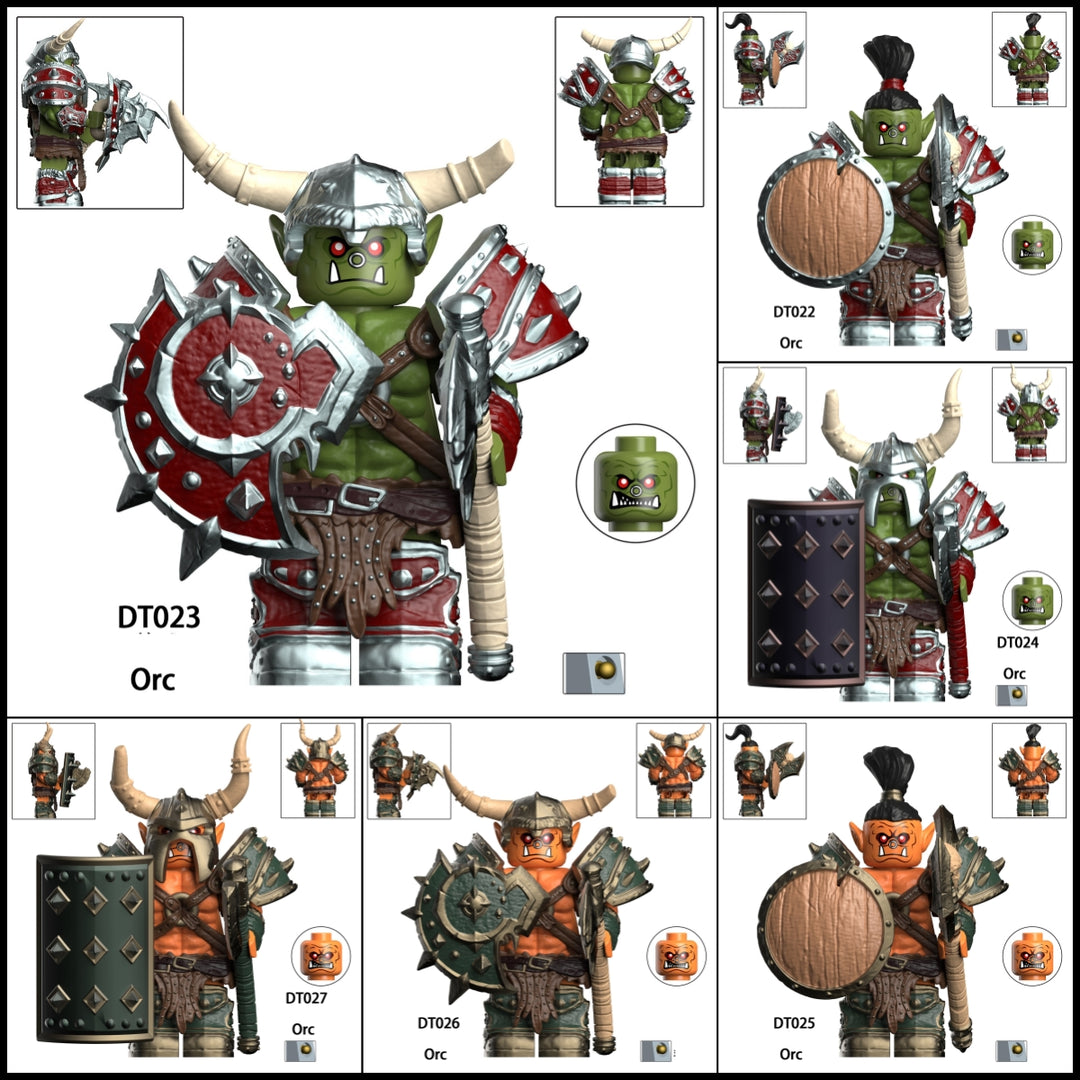 2025 New Warcraft Orc Figure Building Blocks