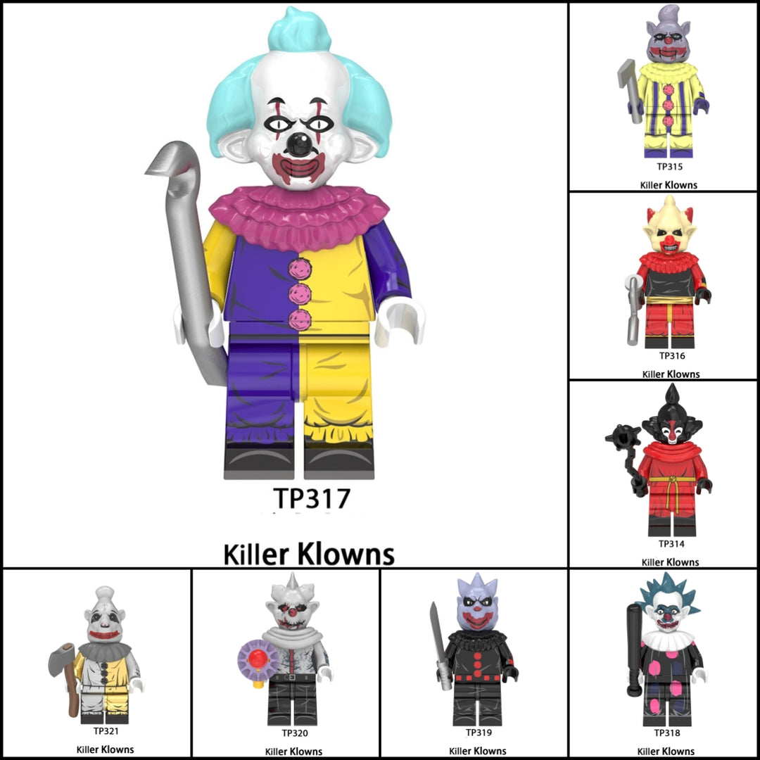2025 New Killer Klowns from Outer Space Figure Building Blocks