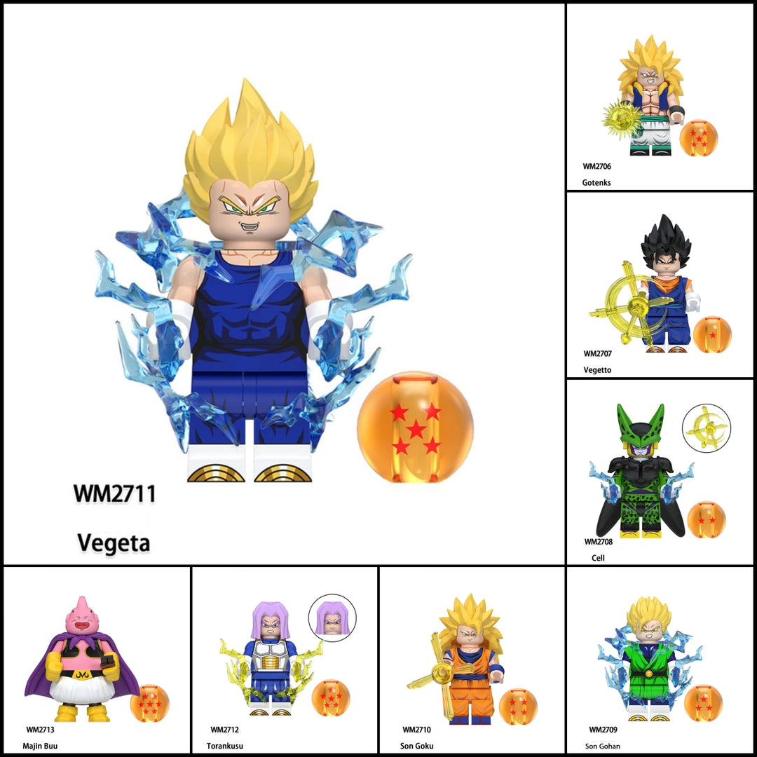 2025 New Dragon Ball Z Figure Building Blocks