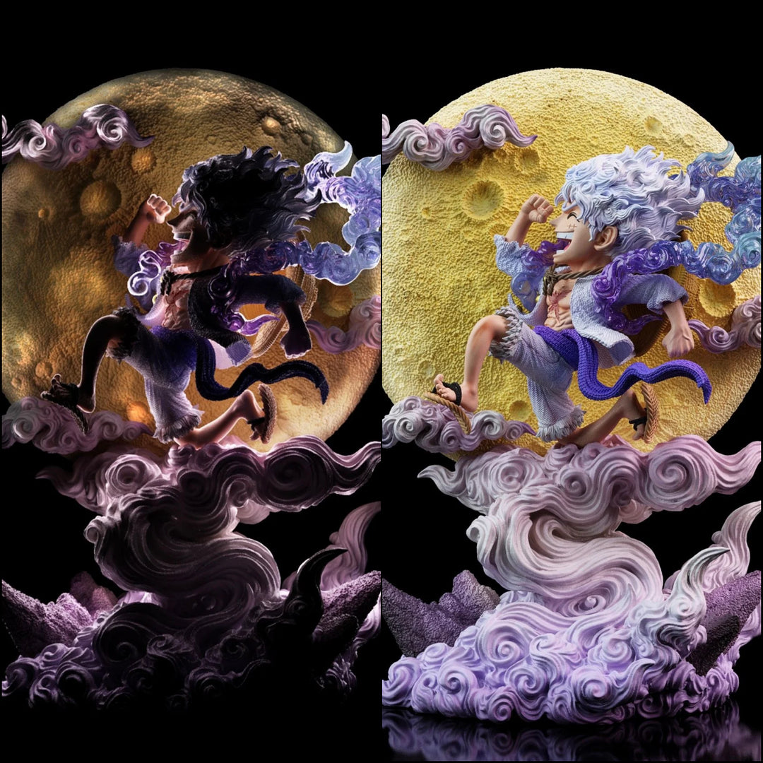 One Piece Gear 5 Nika Luffy Cute Statue