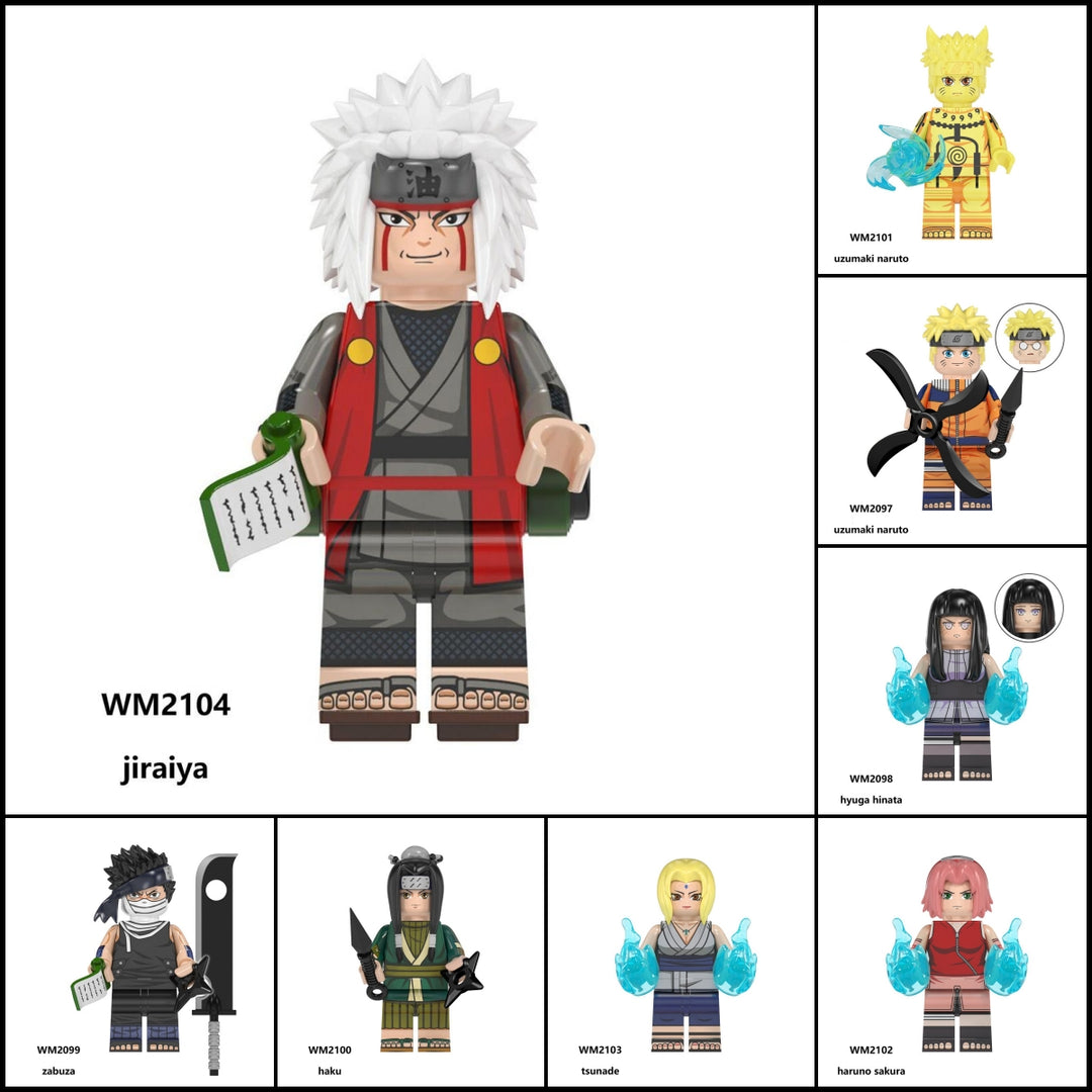 2025 New Naruto Figure Building Blocks