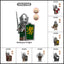 2025 New Middle Ages Knights Figure Building Blocks