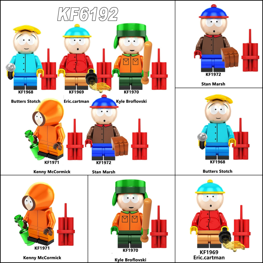 2025 New South Park Figure Building Blocks