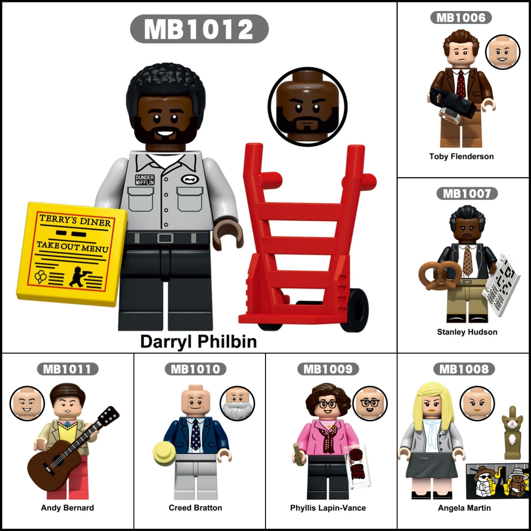2025 New The Office Figure Building Blocks