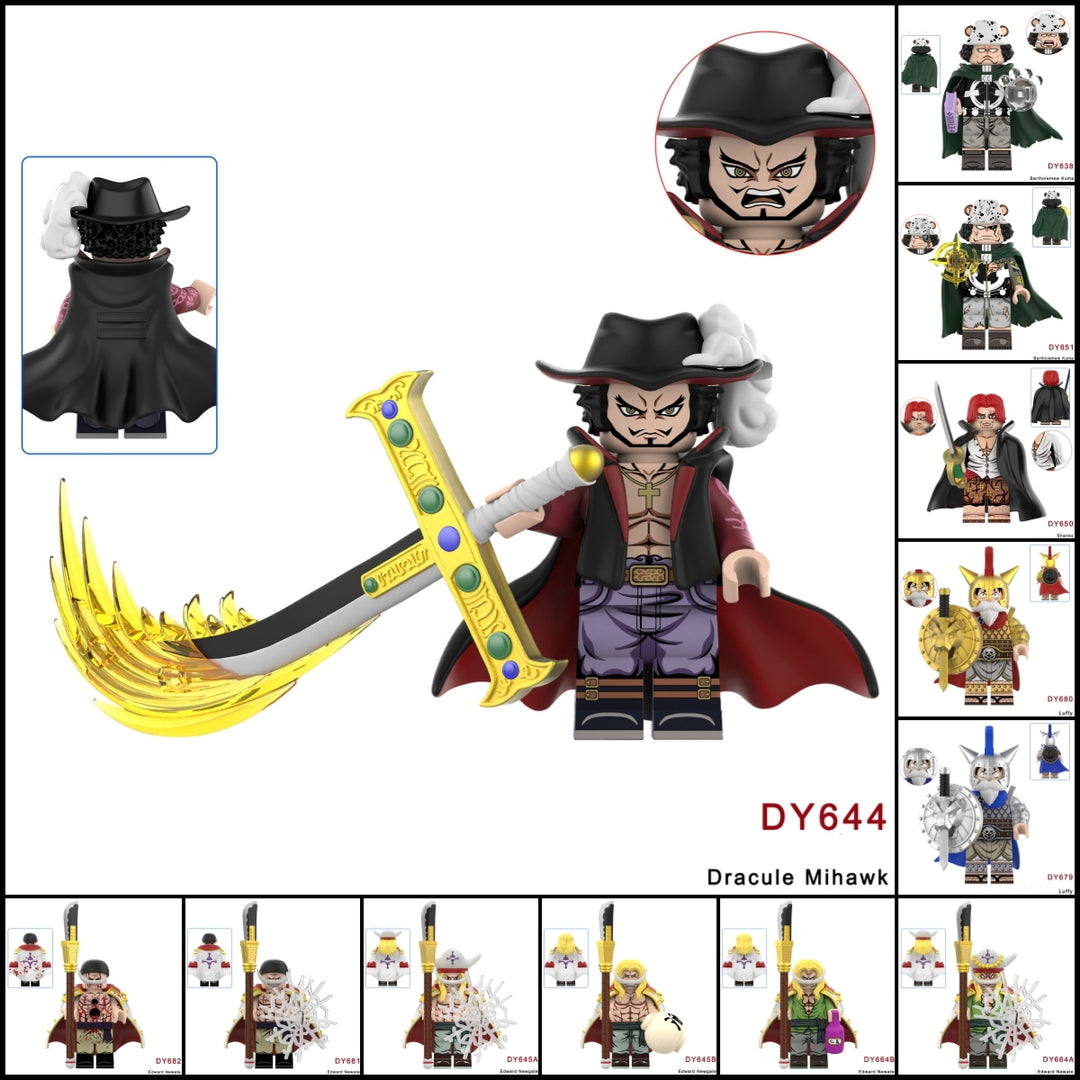 2025 New One Piece Figure Building Blocks