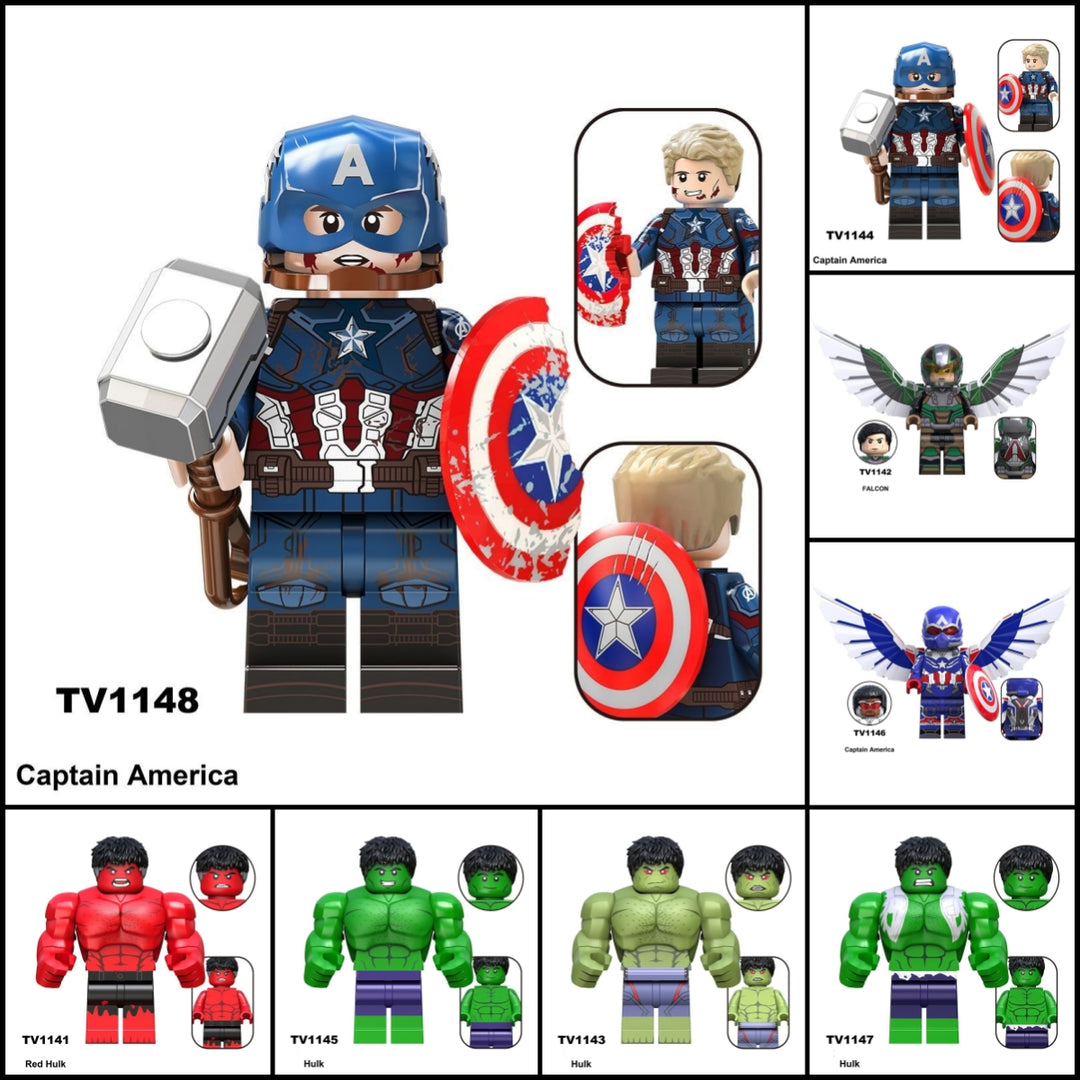 2025 New Superhero Figure Building Blocks