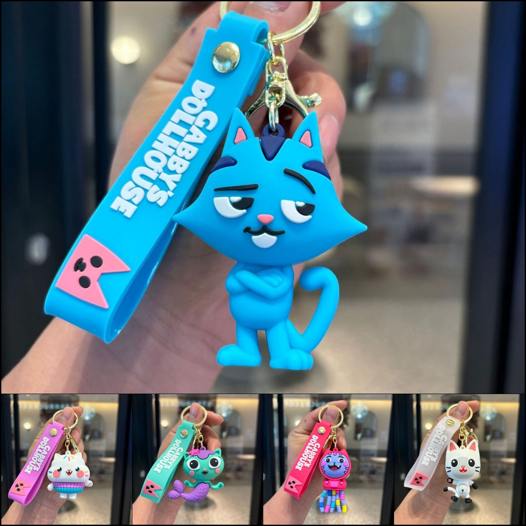 2025 New Gabby's Dollhouse Cute Keychain