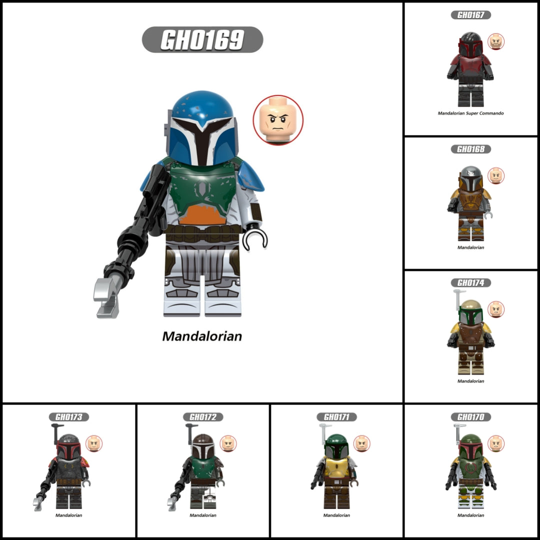 2025 New Star Wars The Mandalorian Figure Building Blocks