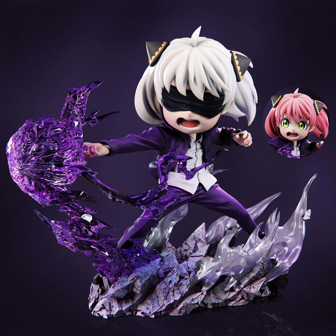Spy x Family Anya Forger Cos Gojo Cute Statue