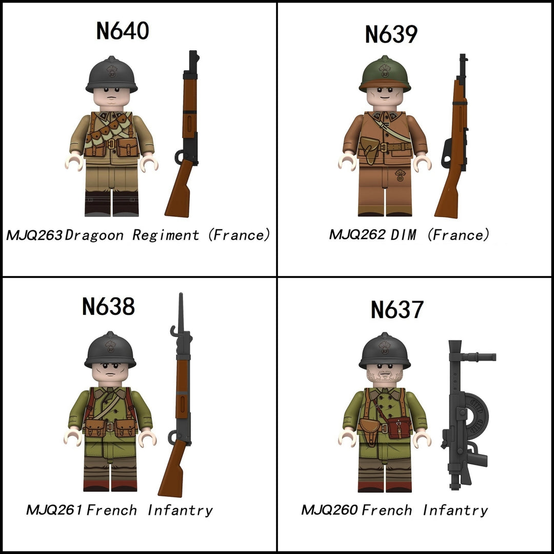 2025 New Military Soldier Series Figure Building Blocks
