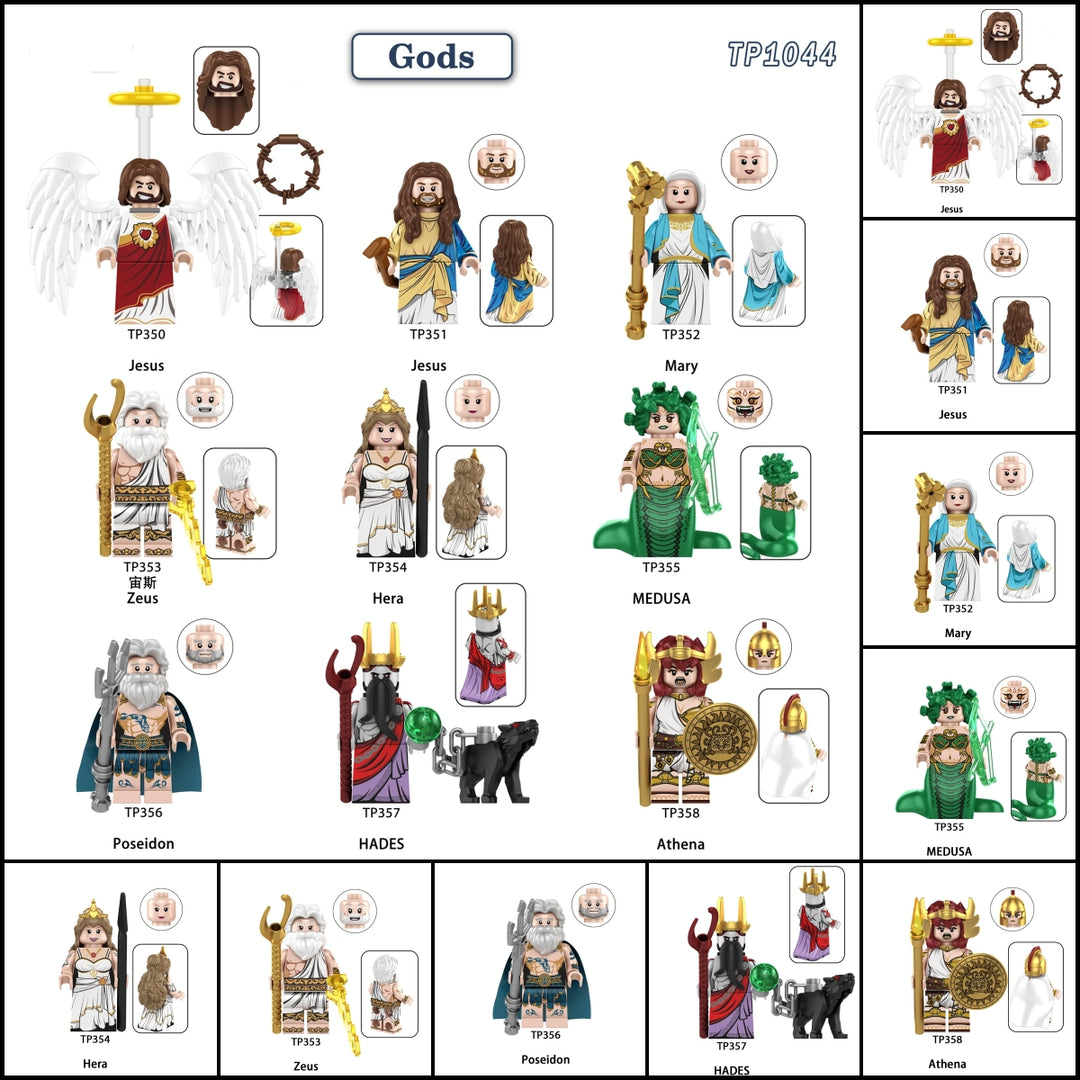 2025 New Mythology Figure Building Blocks