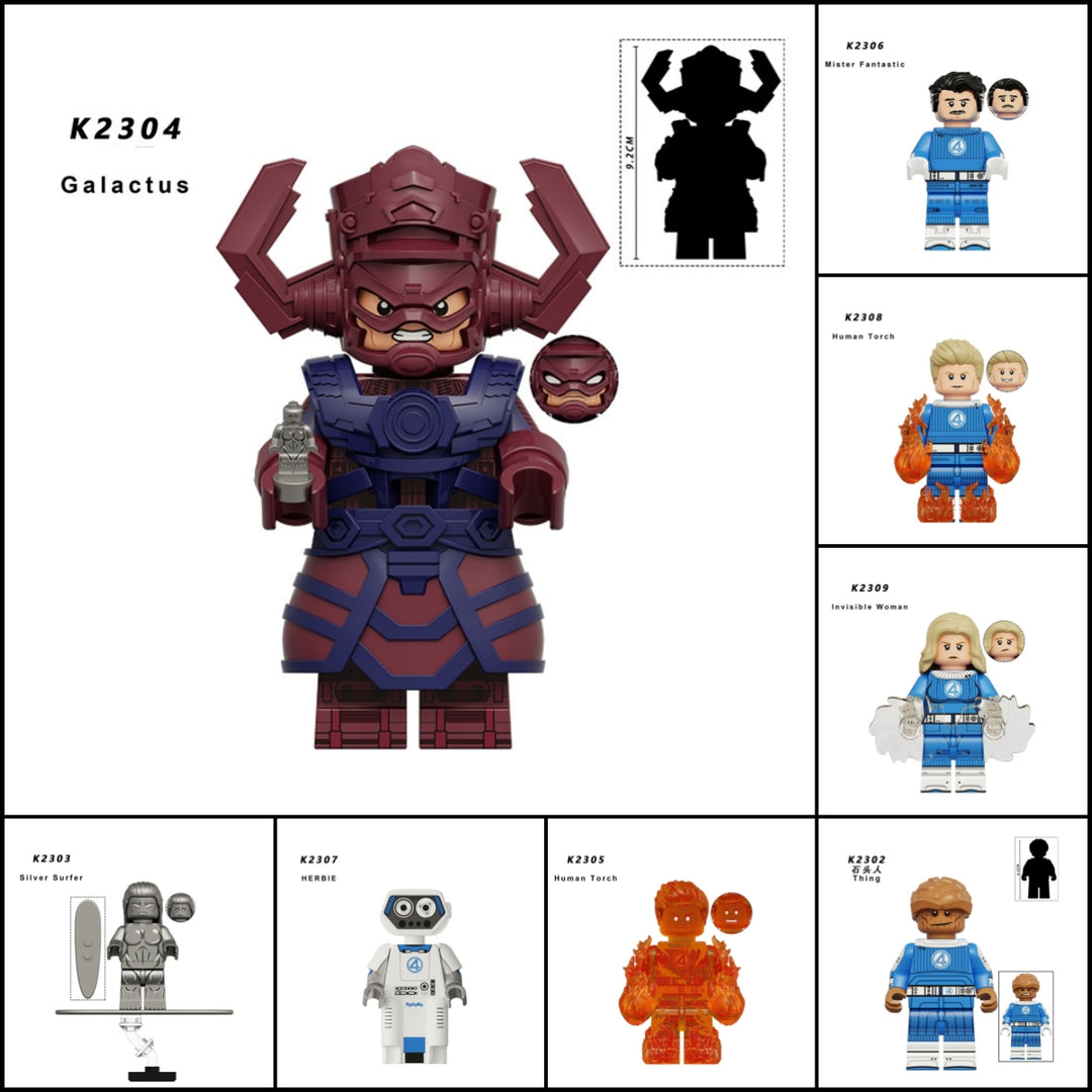 2025 New The Fantastic Four: First Steps Figure Building Blocks