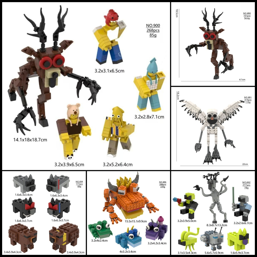 2025 New 99 Nights in the Forest Figure Building Blocks