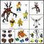 2025 New 99 Nights in the Forest Figure Building Blocks