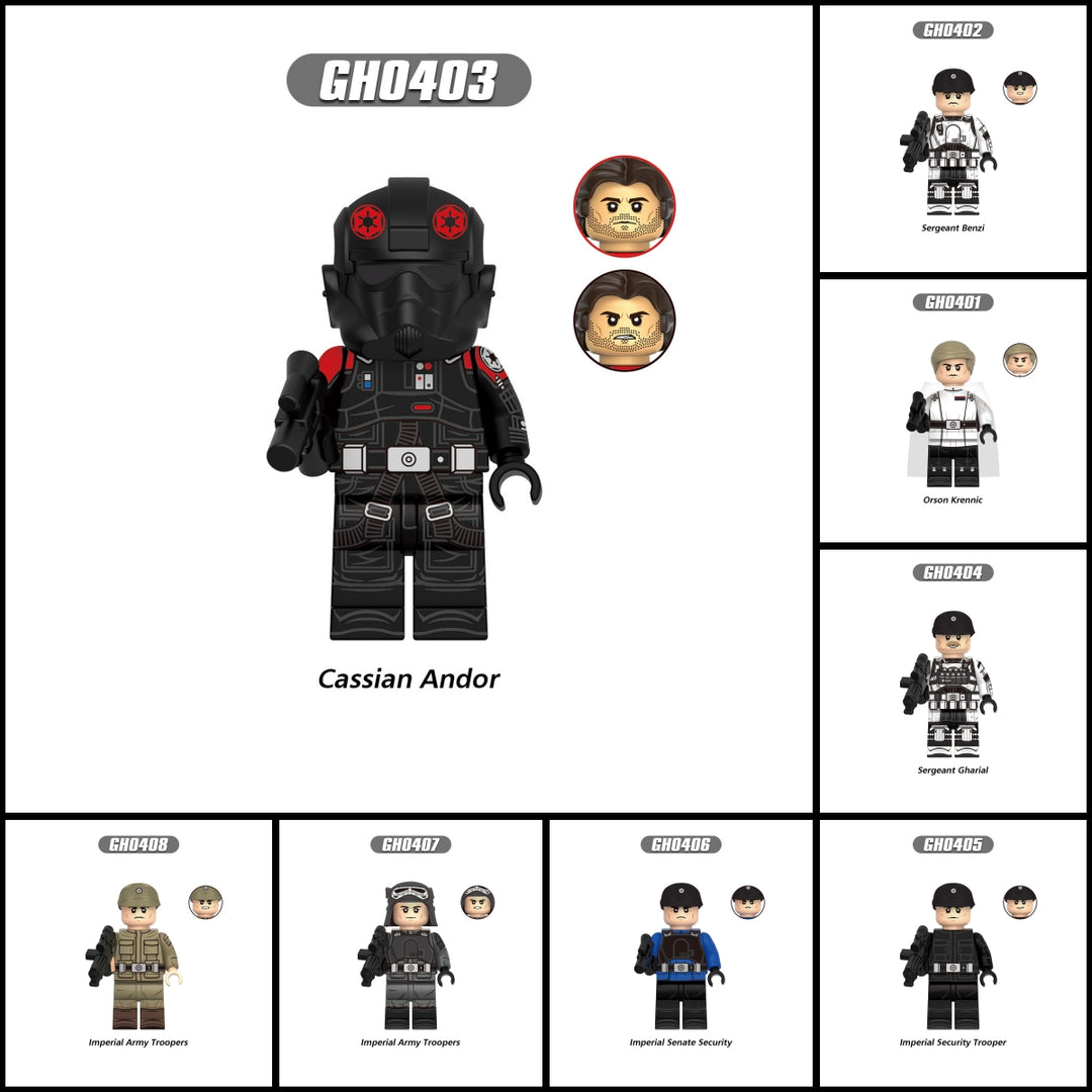 2025 New Star Wars Figure Building Blocks