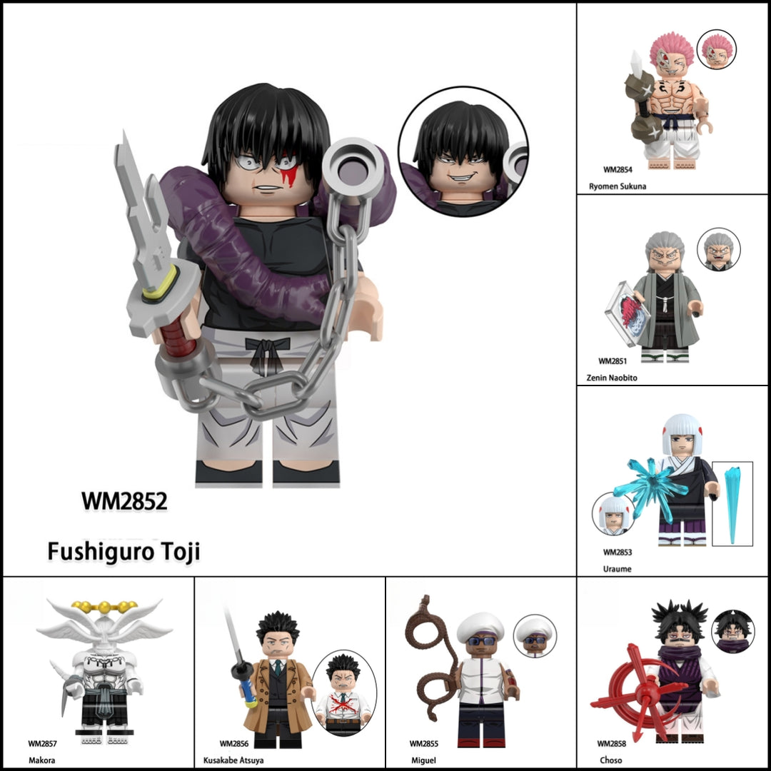 2024 New Jujutsu Kaisen Figure Building Blocks