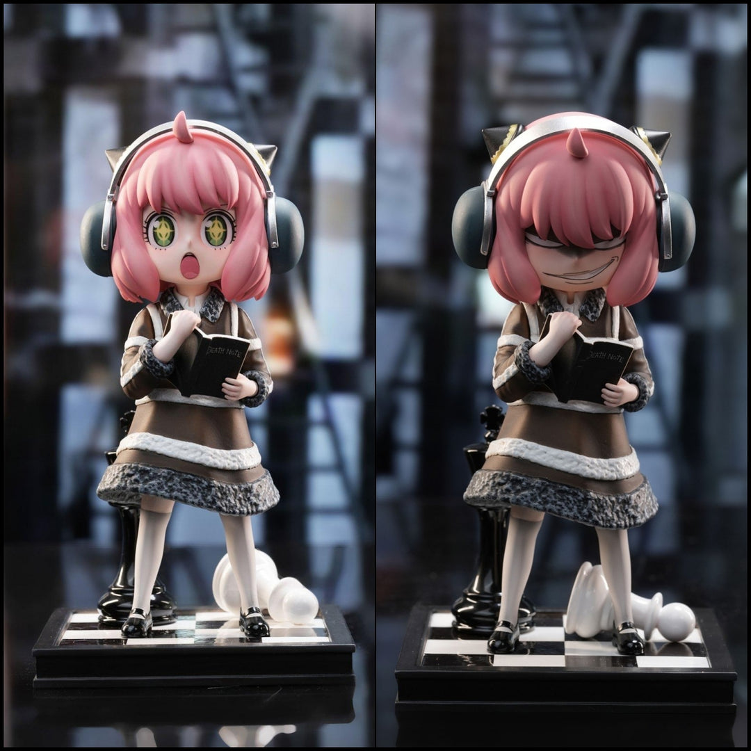 Spy x Family Anya Forger Cos Light Yagami Cute Statue