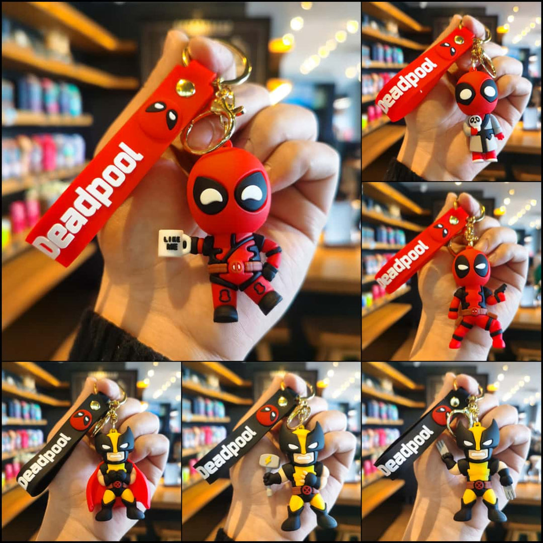 2025 New Deadpool & Wolverine Cute Keychain