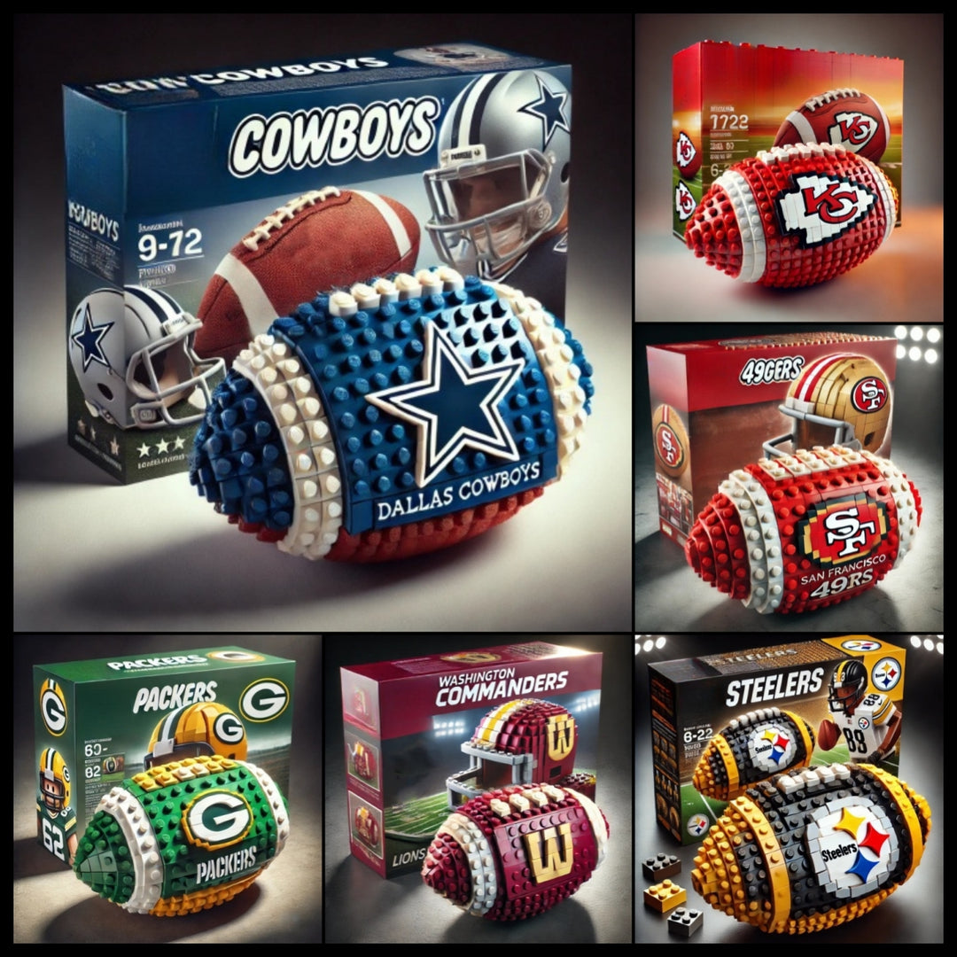 2025 New Football Team Football Building Blocks