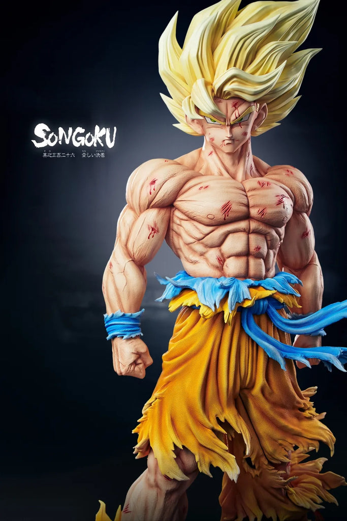 Dragon Ball Z Super Saiyan Son Goku Statue(Buy 1 Free 1)