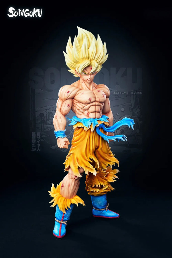 Dragon Ball Z Super Saiyan Son Goku Statue(Buy 1 Free 1)