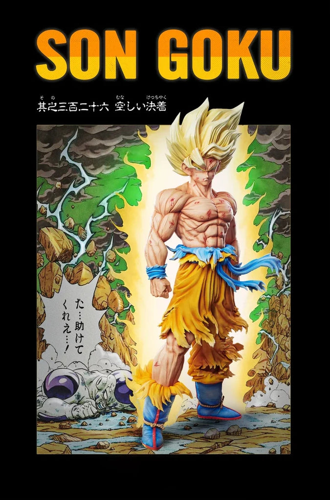 Dragon Ball Z Super Saiyan Son Goku Statue(Buy 1 Free 1)