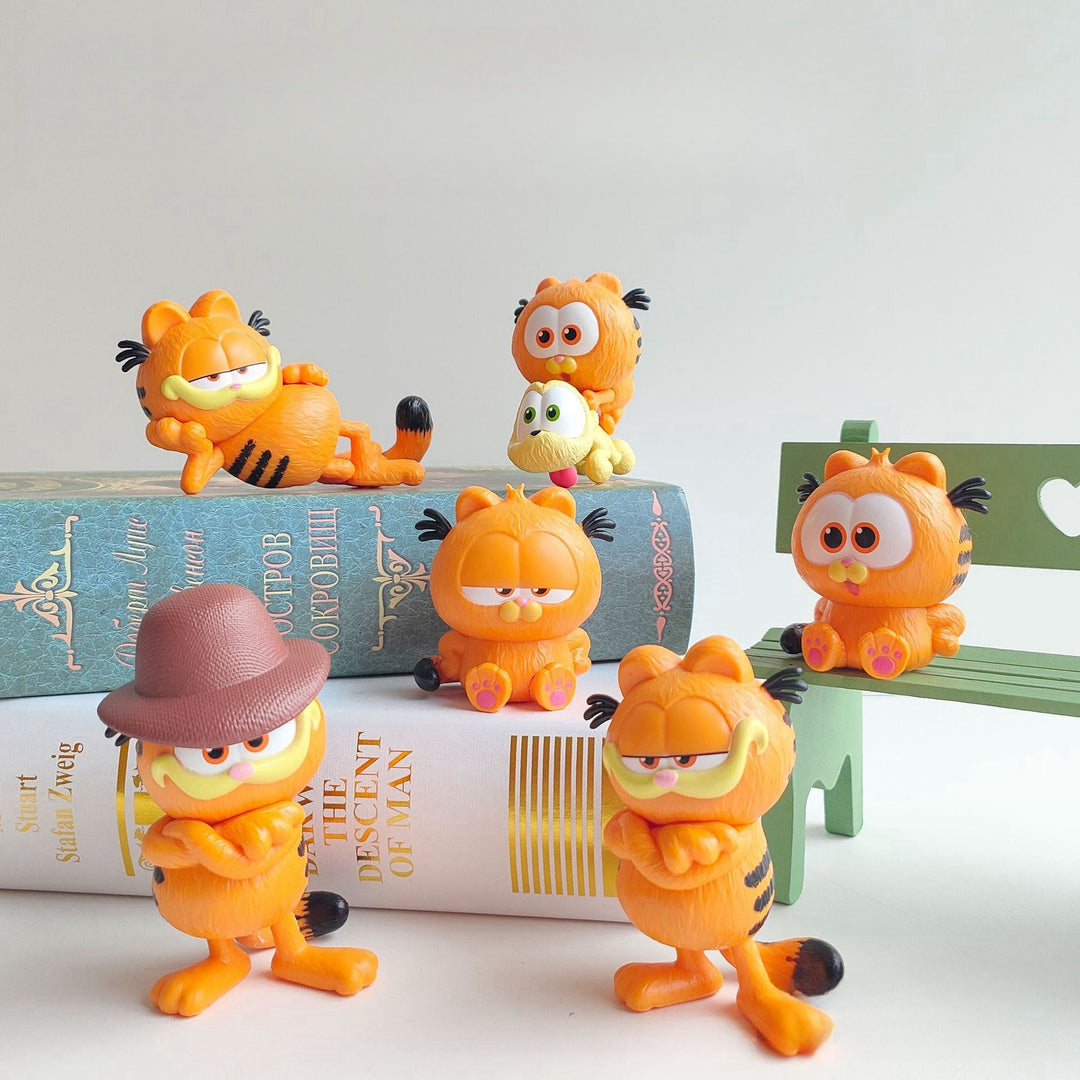 The Garfield Movie Cute Ornament 6pcs