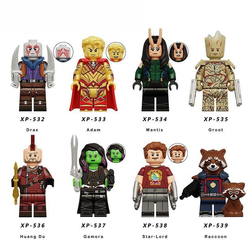 Superhero Guardians Of The Galaxy Figure Building Blocks