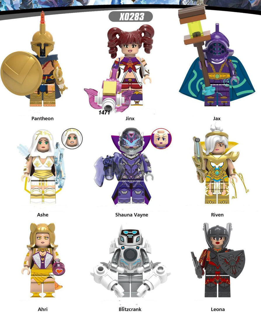 League Of Legends Figure Building Blocks