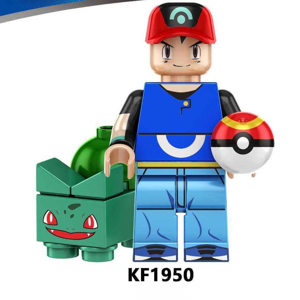 Pokemon Trainer Figures Building Blocks