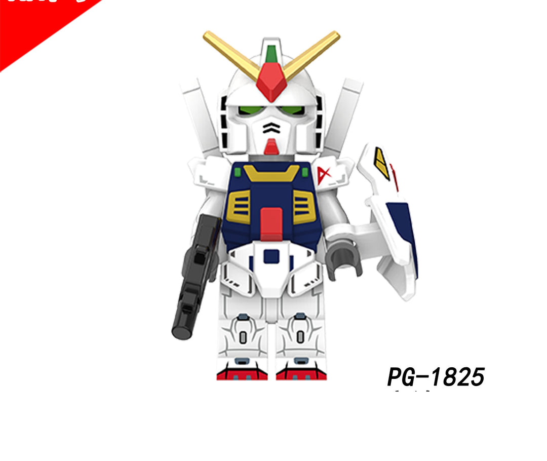 2024 New Gundam Series Figure Building Blocks