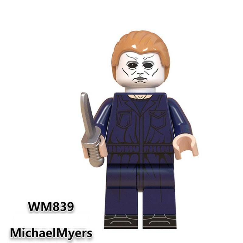 2024 New Horror Movie Figure Building Blocks
