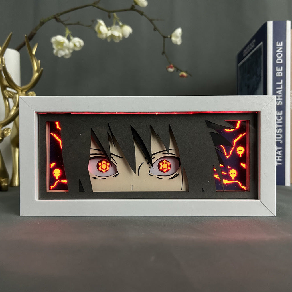 Naruto Memorial Photo Frame Light