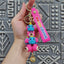 Cartoon Series Popular Characters Jenga Cute Keychain