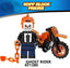 Superhero Ghost Rider Figure Building Blocks