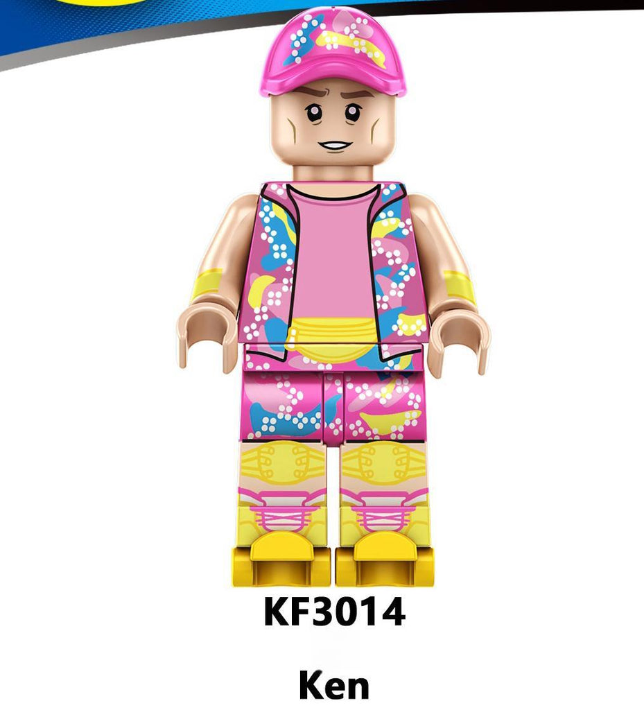 Barbie Cute Figure Building Blocks Linoos