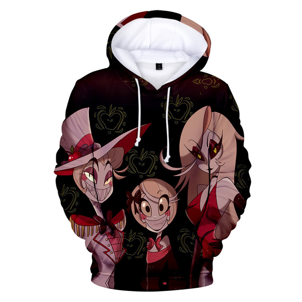 2024 Hazbin Hotel 3D Printed Hoodie