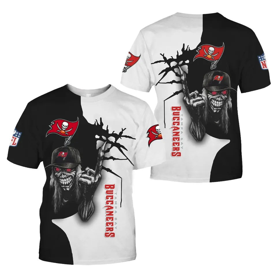 Tampa Bay Buccaneers 3D Printed T-shirt