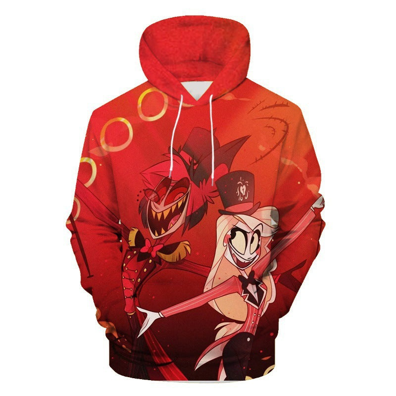 2024 Hazbin Hotel 3D Printed Hoodie