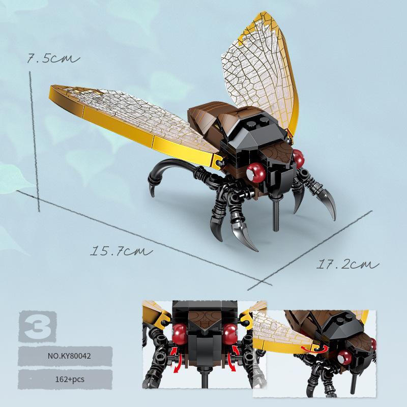 Simulation Of Insect World Building Blocks