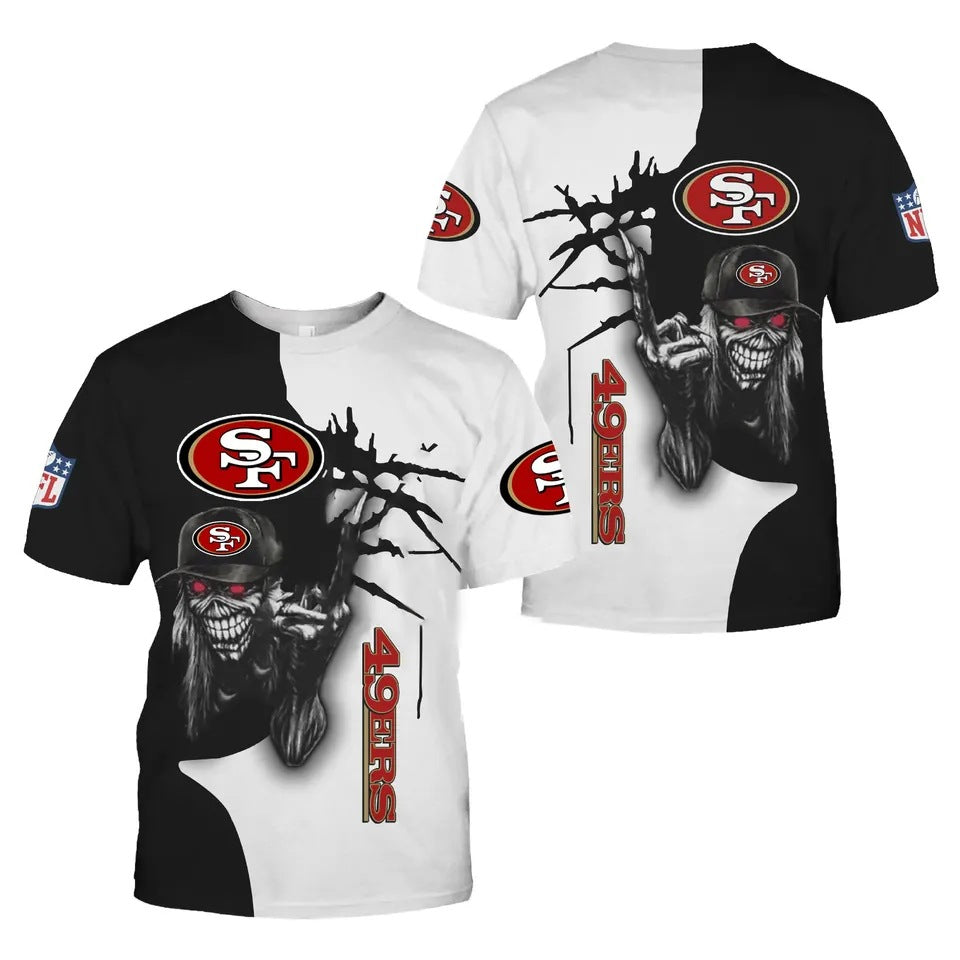 San Francisco 49ers 3D Printed T-shirt