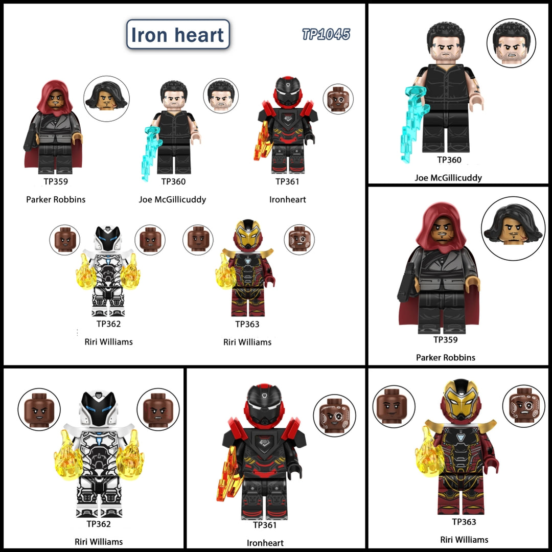 2025 New Ironheart Figure Building Blocks