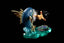 Dragon Ball Childhood Son Goku VS Fish Figure