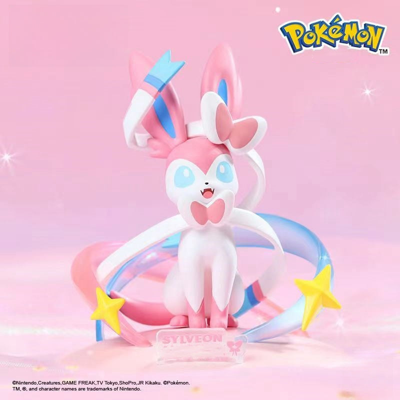 Pokemon Scenes Cute Ornaments 4pcs