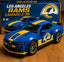 2025 New Football Team Building Blocks Car