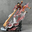 One Piece Luffy Fight Scene Statue