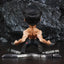Superhero Wolverine Kneeling Statue
